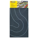 [ NO60701 ] Noch asfalt bestrating met bocht 80 mm breed 2st