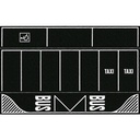 [ NO60718 ] Noch Parkeerplaats, Asphalt, 2 Stuks,  22 x 14cm