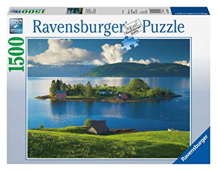 [ RAV162574 ] Eiland in hordaland noorwegen 1500 stukjes