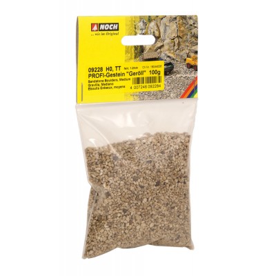 [ NO09228 ] Noch PROFI Gesteente "Rolstenen" fijn, 1-2mm (80g)