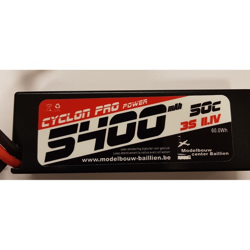 [ PROC-49011-D ] LIPO 11.1V - 5400 mAh - 50C  T-plug