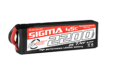 [ RC-G45-2200-2S1P ] Lipo batterij 7.4V 2200Mah 45C
