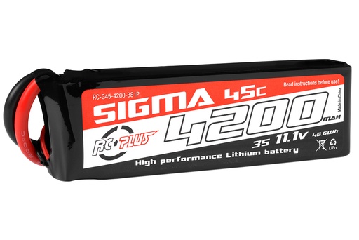 [ RC-G45-4200-3S1P ] Lipo batterij 11.1V 45C 4200Mah