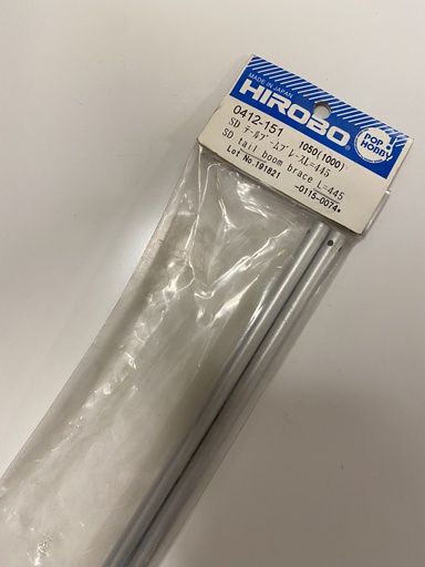 [ H412-151 ] Hirobo SD Tail Boom Brace L=445