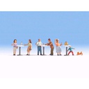 [ NO15833 ] Noch hoge terras bar tafels en figuren