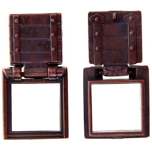 [ AL8206 ] Artesania latina kanonluiken brons 7x7 mm 4st