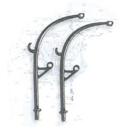 [ AL8209 ] Artesania latina lifeboat Davit 45 mm 2st