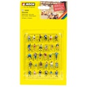 [ NO16045 ] Noch mega-set  zittende figuren 1/87  30st