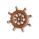 [ AL8215 ]  Artesania latina stuurwiel 30mm metaal 2st