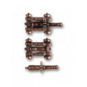 [ AL8229 ] Artesania latina cannon op voet (metaal) 20 mm  2st