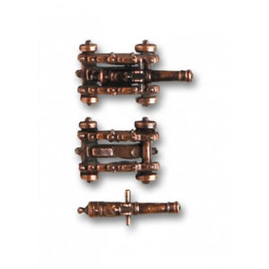 [ AL8229 ] Artesania latina cannon op voet (metaal) 20 mm  2st