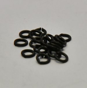 [ AL8620 ] artesania latina zwarte ringetjes 4 mm