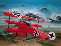 [ RE04744 ] Revell Fokker Dr.I "Richthofen" 1/28