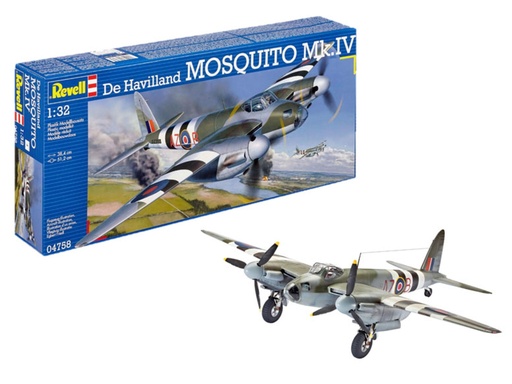 [ RE04758 ] Revell De Havilland MOSQUITO MK.IV 1/32