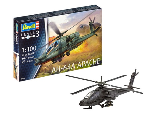 [ RE04985 ] Revell AH-64A APACHE   1/100