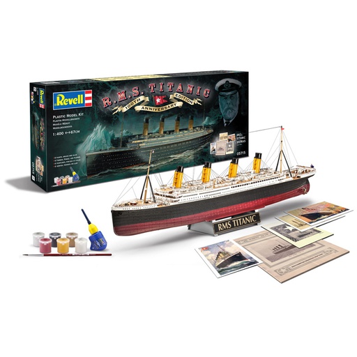[ RE05715 ] Revell Geschenkset "100 Jahre Titanic" 1/400