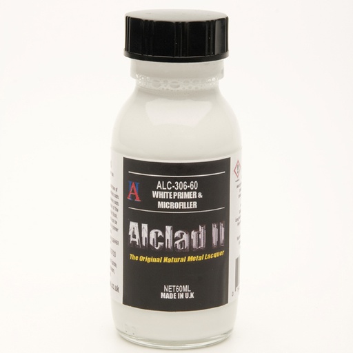 [ ALC306-60 ] alclad white primer w/microfiller 60ml