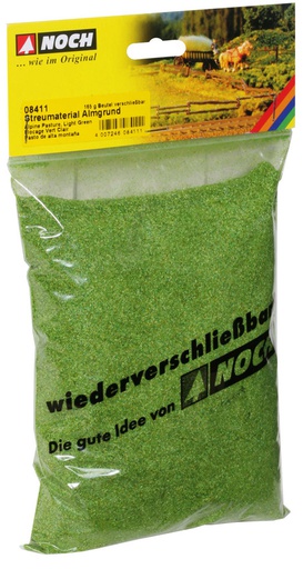 [ NO08411 ] Noch Strooimateriaal lichtgroen 150gr
