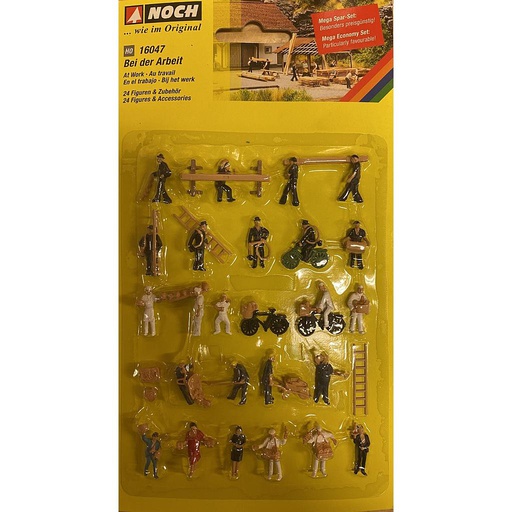 [ NO16047 ] Noch Mega economische set "Mensen aan het werk"