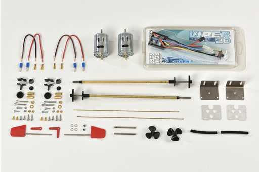 [ AMA160802 ] Amati motorkit 'riva aquarama' houtbouw