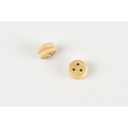 [ AMA4055/05 ] Amati Doodskopjes ramin  5mm 3 gaatjes
