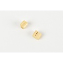 [ AMA4089/07 ] Amati 3-holes boxwood blocks  7 mm 100pcs