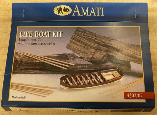 [ AMA4302/07 ] Amati lifeboat 7cm