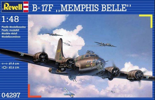 [ RE04297 ] Revell B-17F Memphis Belle 1/48 