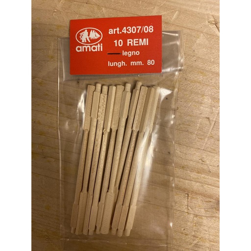 [ AMA4307/08 ] Amati roeispanen 80 mm