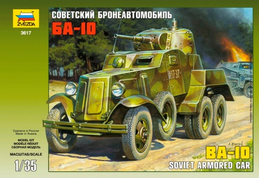 [ ZVE3617 ] Zvezda Soviet armored car 1/35 