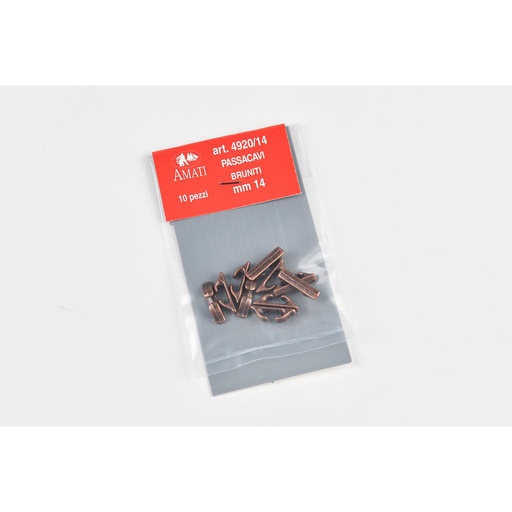 [ AMA4920/14 ] Amati metalen klamp  14 mm 10st