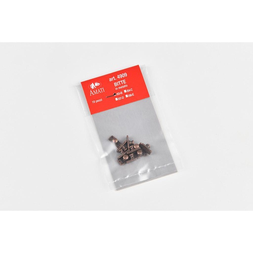 [ AMA4909/03 ] Amati bolder metaal 5mm hoogte 10st
