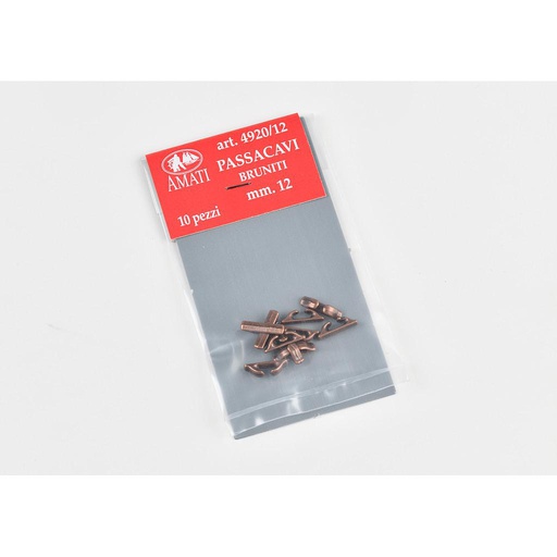 [ AMA4920/12 ] Amati Metalen klamp 12 mm 10st