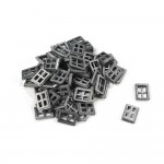 [ AMA5100/04 ] Amati ramen in metaal 6mm x 8.5mm 4 gaatjes 10 stuks