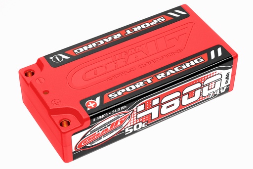 [ PROC-49405 ] team corally sport racing 50c 4800Mah 7.4v shorty 2s 4mm bullit