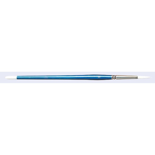[ PENSEELBLPU2/0 ] Leonhardy 374 syntetisch haar penseel 2/0, rond handvat (1st)