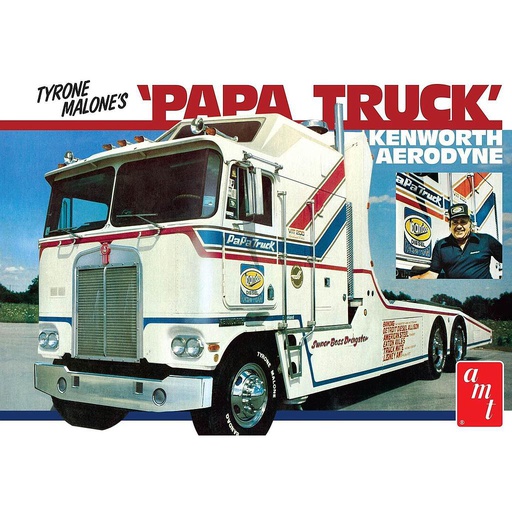 [ AMT932 ] tyrone malone's "papa truck" kenworth aerodyne  1/25 