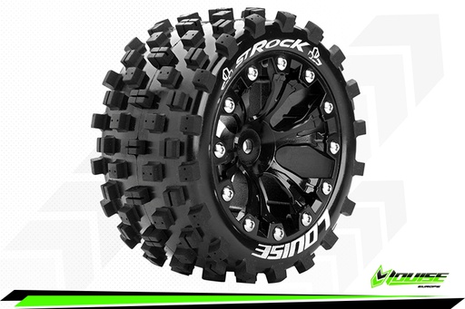 [ PROLR-T3273SBH ] Louise rc ST rock 1/10 stadium truck bandenset verlijmd soft 2.8"