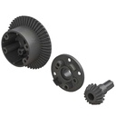 [ AR310802 ]Arrma -  DIFF CASE, 49T MAIN GEAR AND 17T INPUT GEAR (1 set) 4x4 - ARAC4025