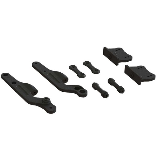 [ AR320379 ]Arrma -  LOW PROFILE REAR WING MOUNT SET -ARAC9685