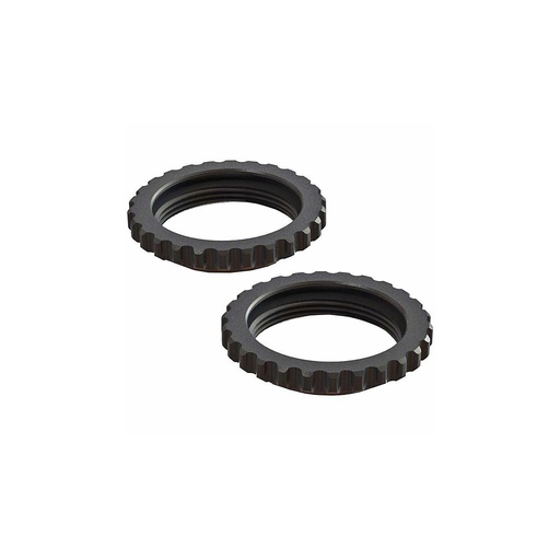[ AR330514 ]Arrma -  ALUMINIUM SHOCK COLLAR (BLACK) (2PCS) - ARAC8964