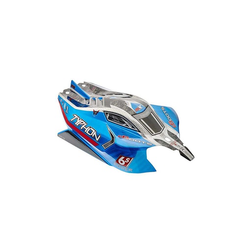 [ AR406118 ]Arrma -  TYPHON 6S BLX PAINTED DECALED TRIMMED BODY (BLUE) - ARAC3323
