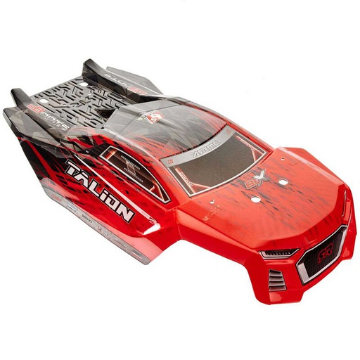 [ AR406135 ]Arrma -  TALION 6S BLX PAINTED DECALED TRIMMED BODY (RED/BLACK)