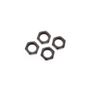 [ AR310449 ]Arrma -  Wheel Nut Aluminum 17mm Black - 4 pcs - ARAC9763