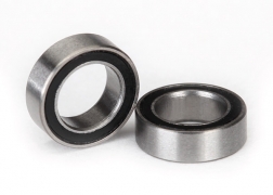 [ TRX-5114A ] Traxxas ball bearings black rubber sealed (5x8x2,5) 2 stuks