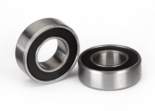 [TRX-5117A] [ TRX-5117A ] Traxxas Ball bearings black rubber sealed (6x12x4) 2 stuks