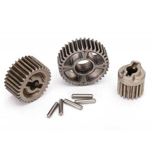 [ TRX-8293X ] Traxxas Gear set, transmission, metal (18T, 30T input gears) - TRX8293X