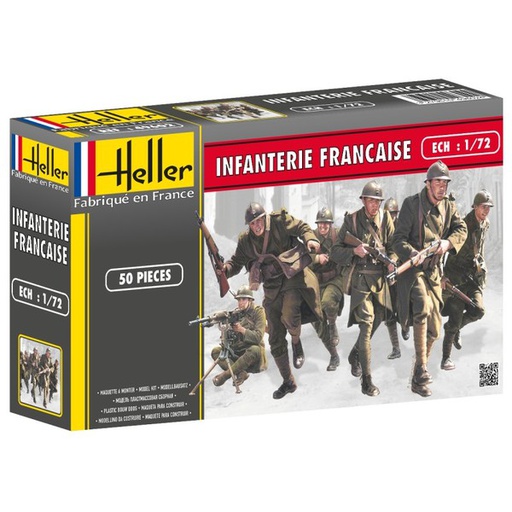 [HE49602] [ HE49602 ] Heller Infanterie francaise 1/72