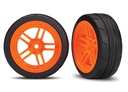 [ TRX-8373A ] Traxxas Tires & wheels 1.9 response tires front (2) vxl rated - TRX8373A
