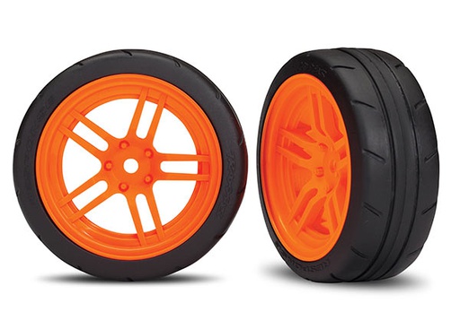 [ TRX-8373A ] Traxxas Tires & wheels 1.9 response tires front (2) vxl rated - TRX8373A